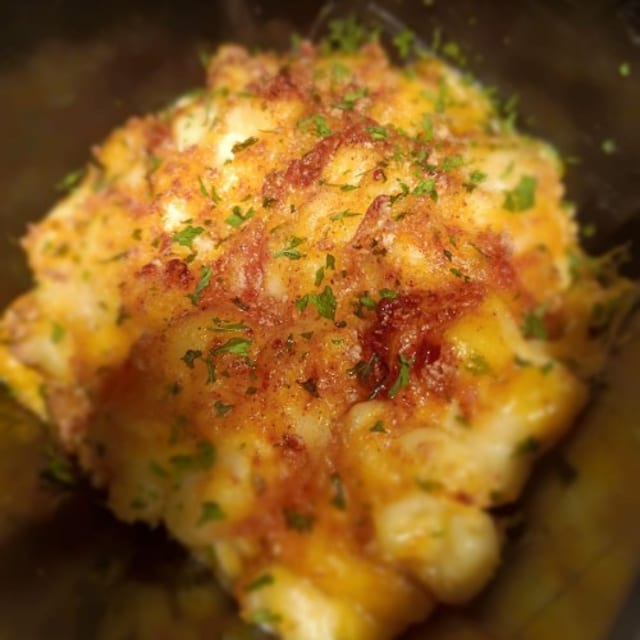 Side of Five Cheese Mac & Cheese.