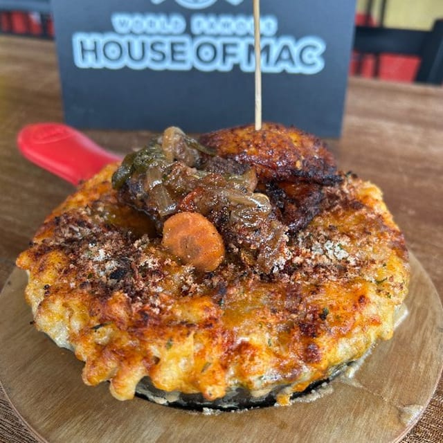 Oxtail Mac & Cheese.