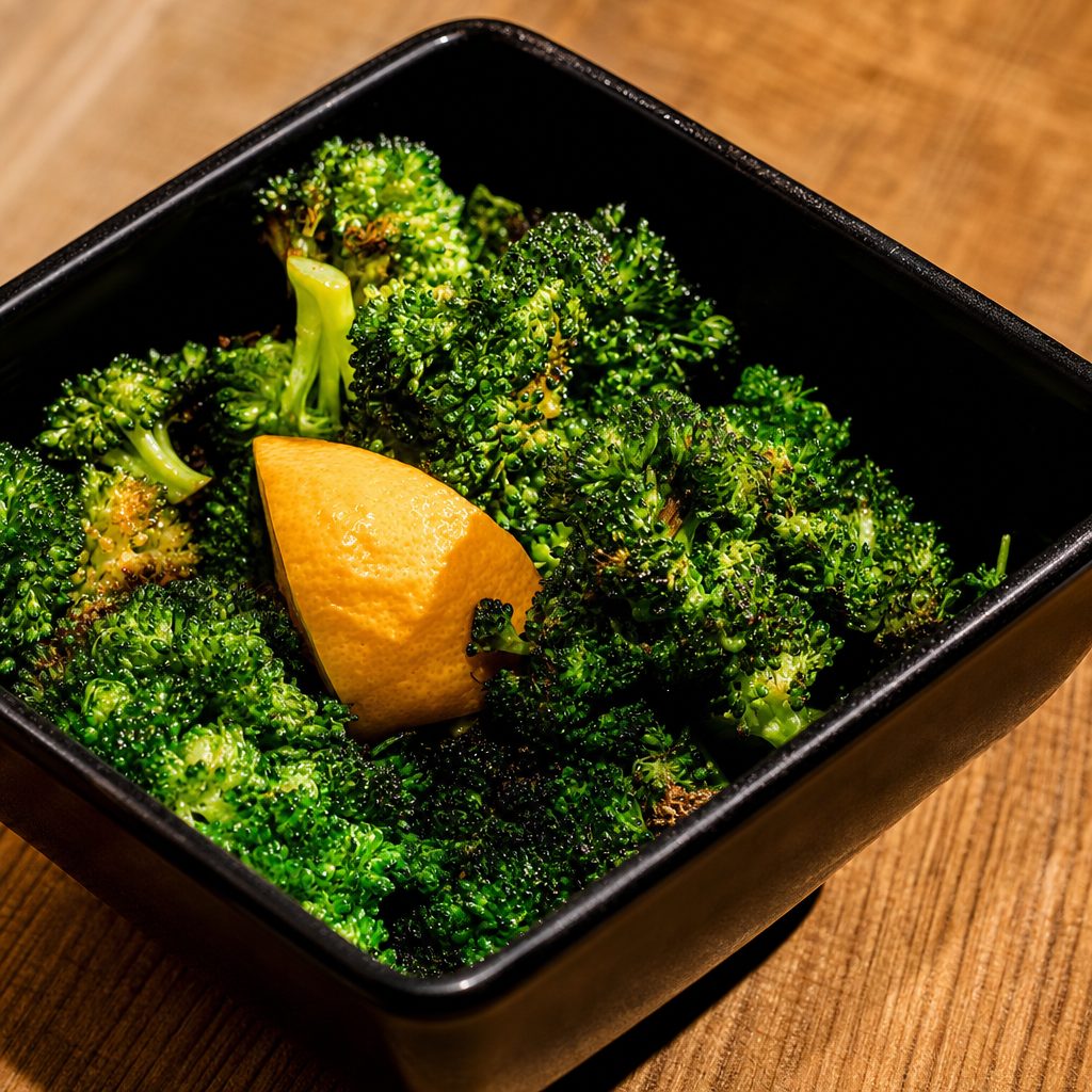Lemon Garlic Broccoli.