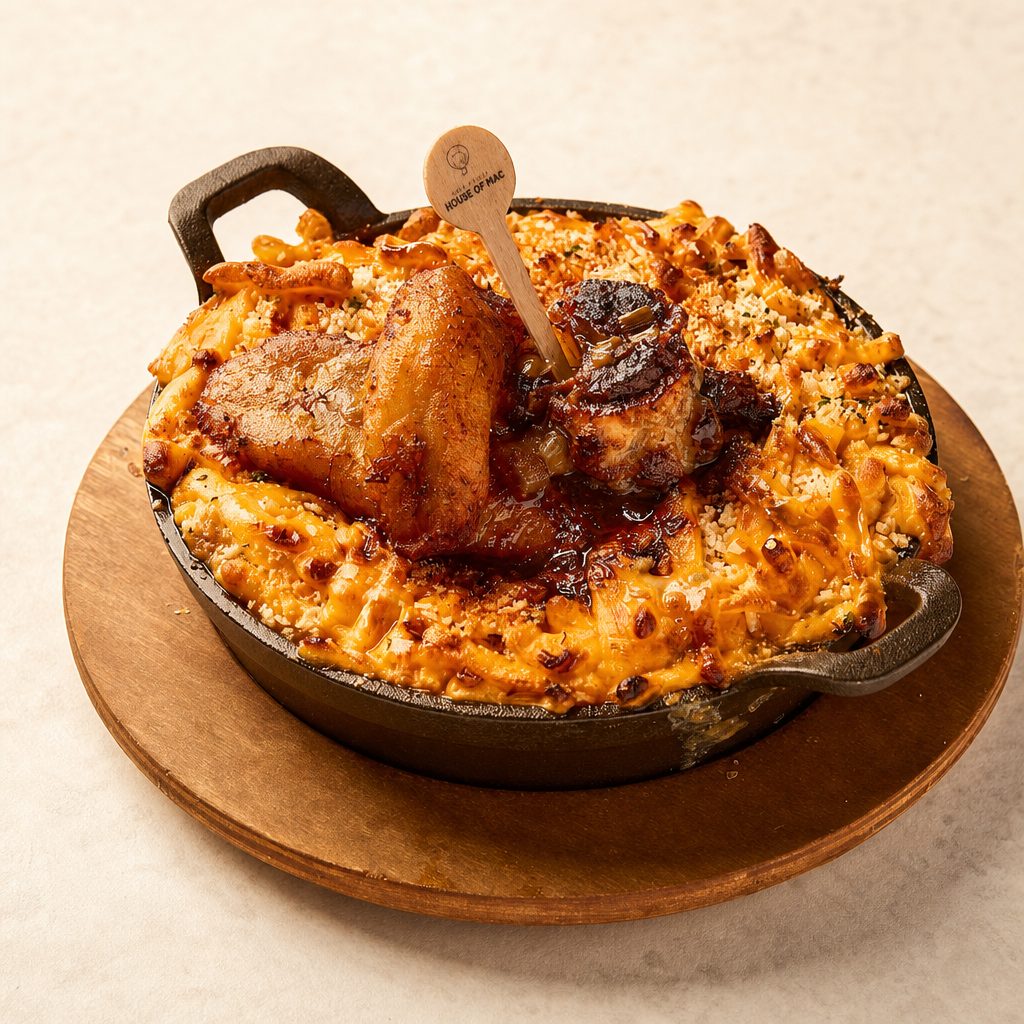 Vegan Oxtail Mac & Cheese (Aisha's Plant Based Eatery).