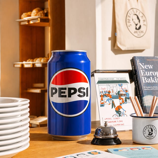 Pepsi - 12oz Can.