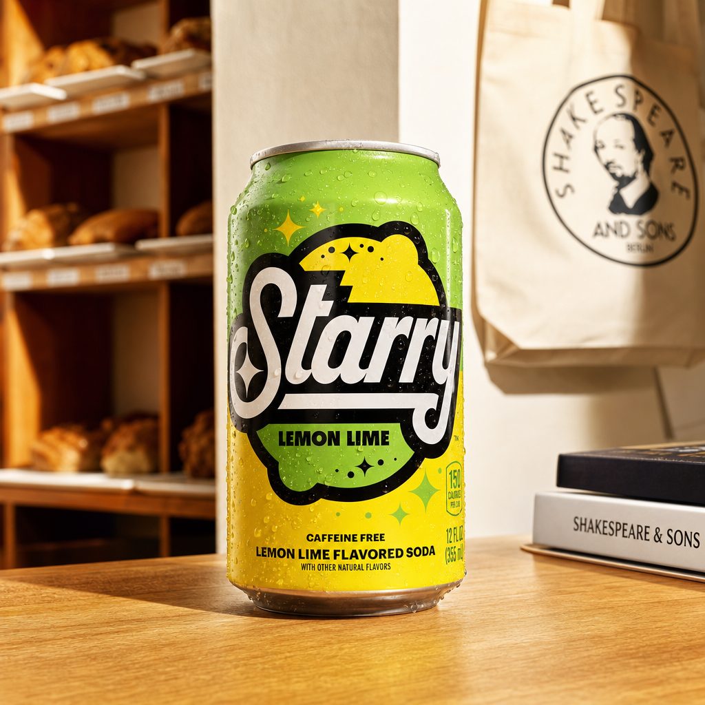 Starry - 12oz Can.