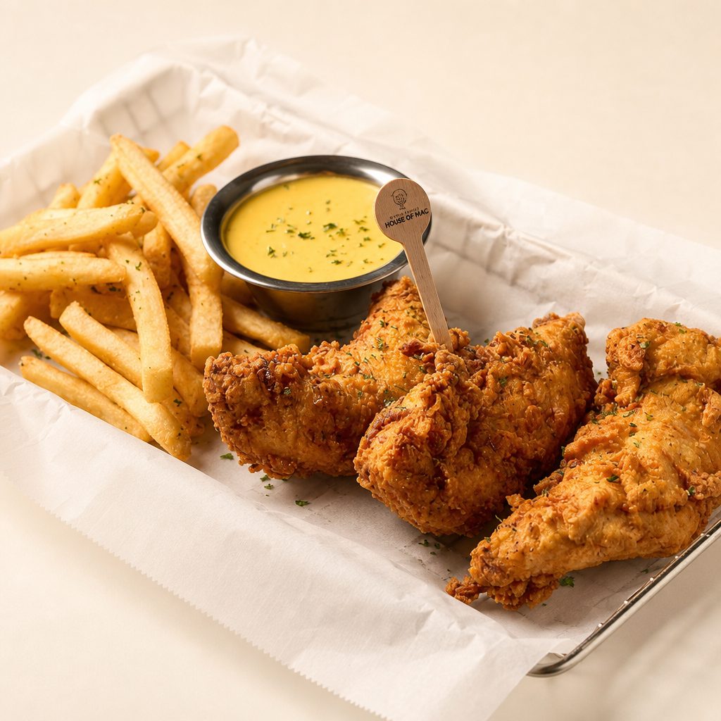 Buttermilk Fried Chicken Tenders.