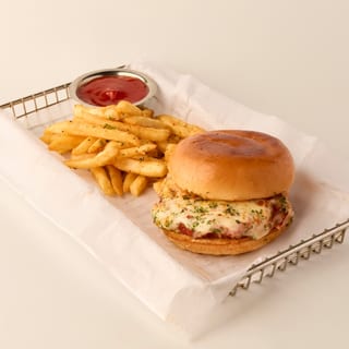 Crispy Chicken Parmesan Sandwich